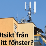 Mobilbasstationer sänder ut mikrovågsstrålning