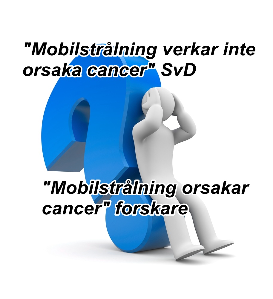 Svenska Dagbladet och Emma Frans lurar läsare om risker med mobilstrålning
